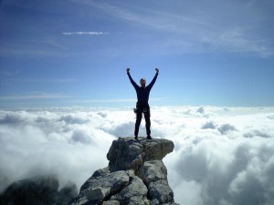 Mountain climbing